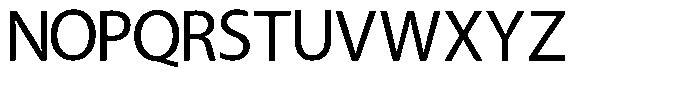 Mybasic Font UPPERCASE
