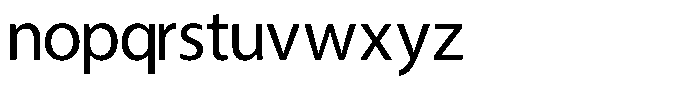 Mybasic Font LOWERCASE