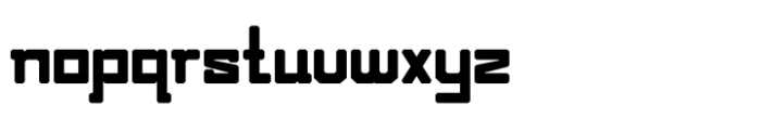 Mydnite Regular Font LOWERCASE