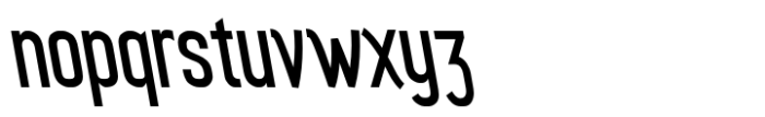 Myhota Bold Backslant Font LOWERCASE