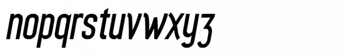 Myhota Bold Italic Font LOWERCASE