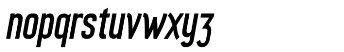 Myhota Extra Bold Italic Font LOWERCASE