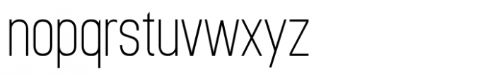 Myhota Extra Light Font LOWERCASE