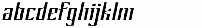 Myla Black Italic Font LOWERCASE