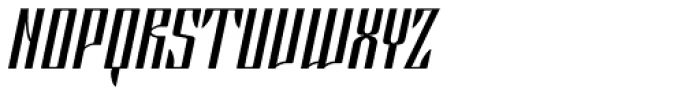 Myla Bold Italic Font UPPERCASE