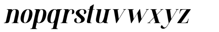 Mylierka Italic Font LOWERCASE