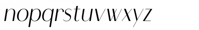 Mylon Bold Italic Font LOWERCASE