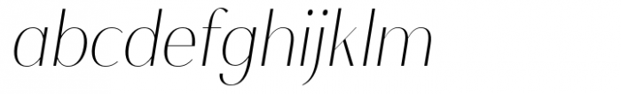 Mylon Italic Font LOWERCASE