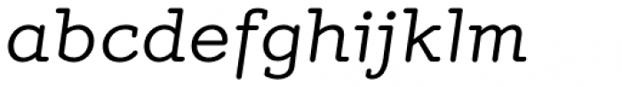 Mymra Italic Font LOWERCASE