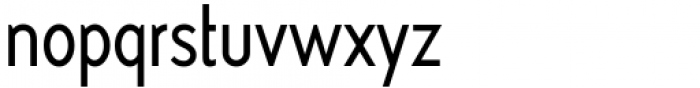 Myna Condensed Regular Font LOWERCASE