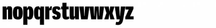 Mynor Black Compact Font LOWERCASE