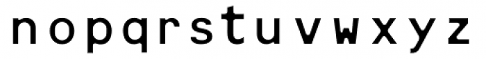 Mypure Font LOWERCASE