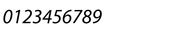 Myriad Variable Italic Font OTHER CHARS