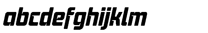 Mysteron Notched Bold Italic FONT