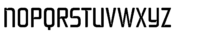 Mysteron Notched Medium Font UPPERCASE