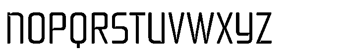 Mysteron Notched Regular Font UPPERCASE