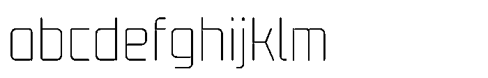 Mysteron Notched Thin FONT