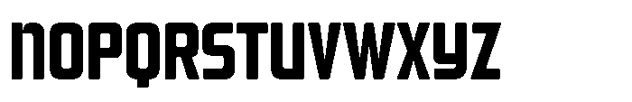 Mysteron Solid Bold Font UPPERCASE