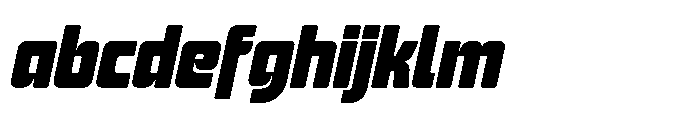 Mysteron Solid Heavy Italic FONT