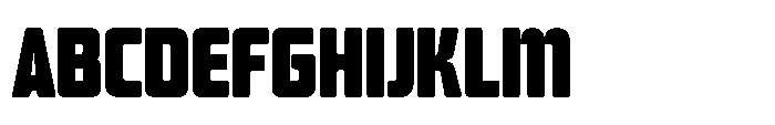 Mysteron Solid Heavy Font UPPERCASE