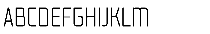 Mysteron Solid Light Font UPPERCASE
