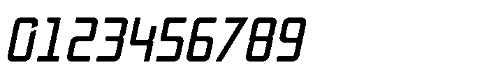 Mysteron Solid Medium Italic Font OTHER CHARS