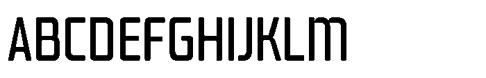 Mysteron Solid Medium Font UPPERCASE