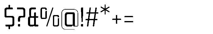 Mysteron Solid Regular Font OTHER CHARS