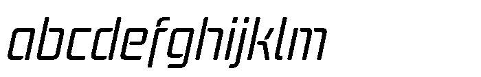 Mysteron Stencil Italic FONT