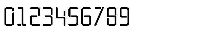 Mysteron Stencil Regular Font OTHER CHARS