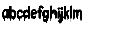 Mystery Blood Italic Mystery Blood Regular FONT
