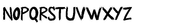 Mystery Halloween Font LOWERCASE