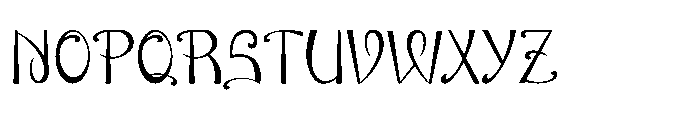 Mystic Order Font UPPERCASE
