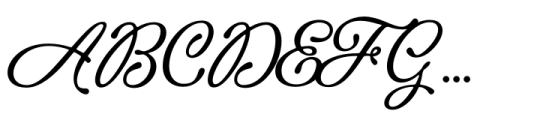 Mystic Royaly Hybrid One Font UPPERCASE
