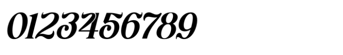 Mystic Sunlite Italic Font OTHER CHARS