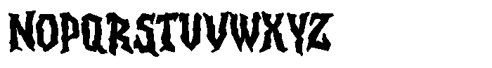 Mystical Night Font UPPERCASE
