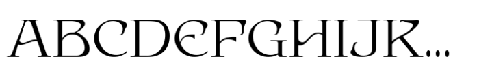 Mystiqua Typeface Font UPPERCASE
