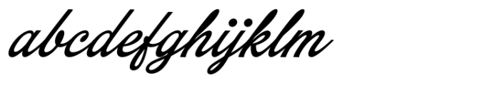 Myteri Script Bold Italic Font LOWERCASE