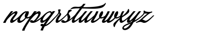 Myteri Script Bold Italic Font LOWERCASE