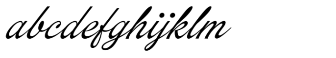 Myteri Script Italic Font LOWERCASE