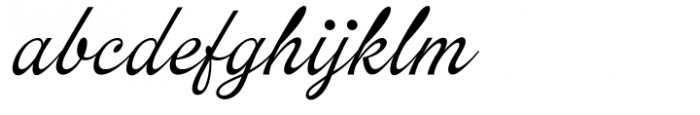Myteri Script Regular Font LOWERCASE