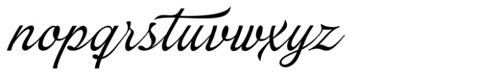 Myteri Script Regular Font LOWERCASE
