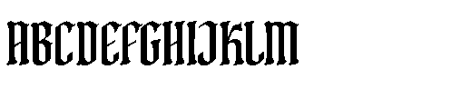 Mythic Griffin Font UPPERCASE