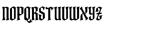 Mythic Griffin Font UPPERCASE
