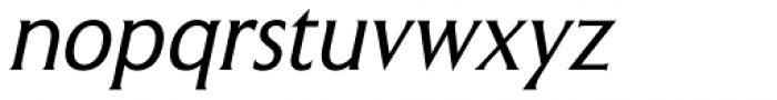 Mythica Italic Font LOWERCASE