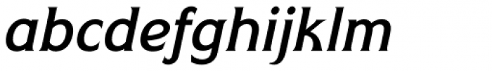 Mythica Medium Italic Font LOWERCASE
