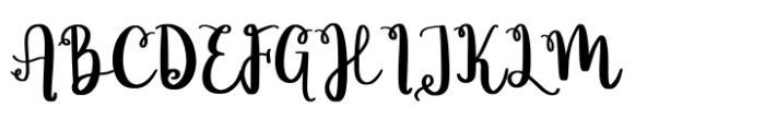 Mythical Christmas Script Font UPPERCASE