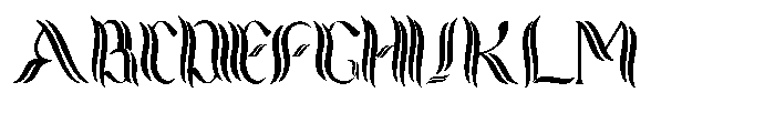 Mytik  Regular Font UPPERCASE