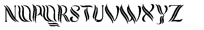 Mytik  Regular Font UPPERCASE