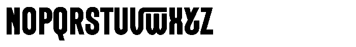 Myvony Font UPPERCASE